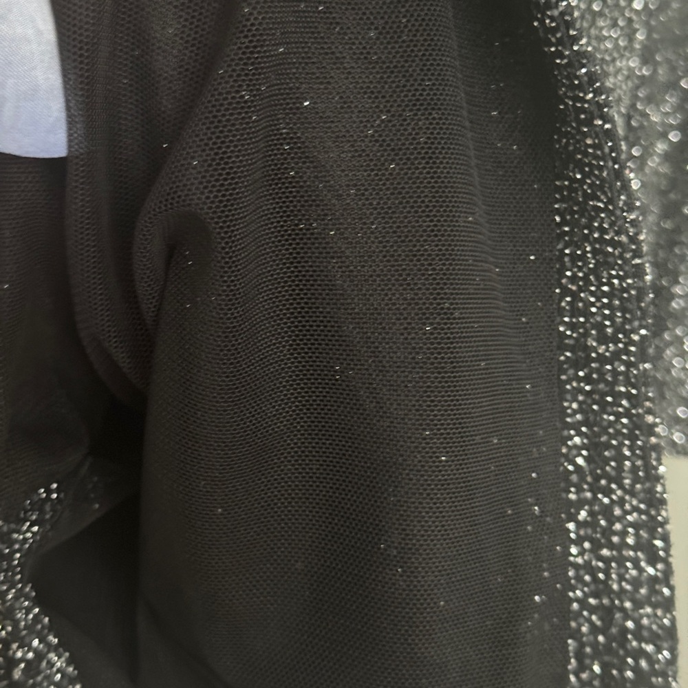 AQUA Metallic Faux Wrap Dress - 100% Exclusive - Picture 8 of 12
